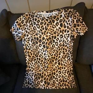 Pink Leopard Tee